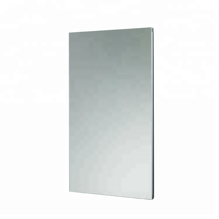 Wall mounted or recessed aluminum bathroom mirrored medicine cabinet